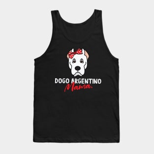 Dogo Argentino Mom Mama Dog Tank Top
